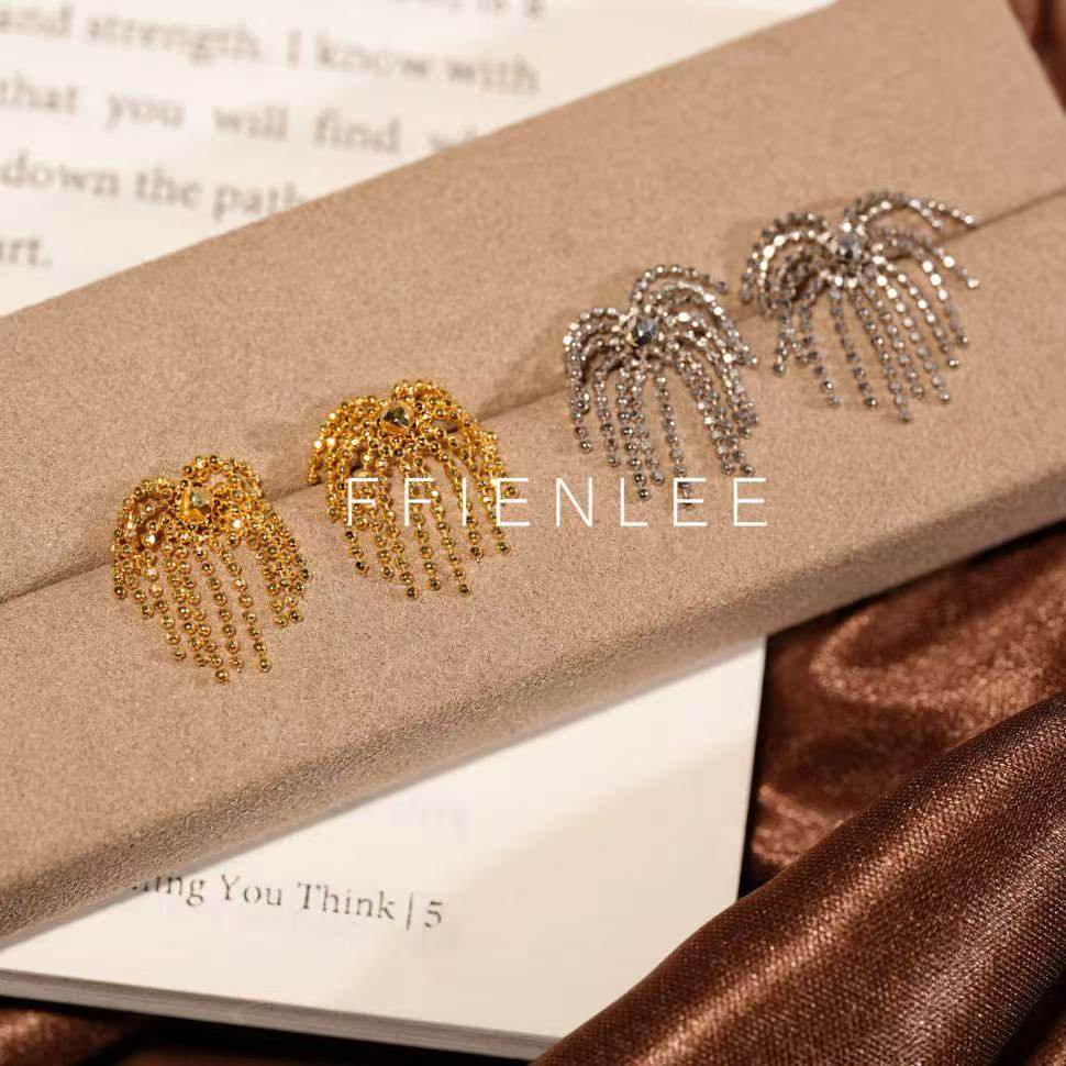 925银耳饰  蝶恋花 意大利工艺烟花耳环小众设计感简约时髦耳饰,饰品/流行首饰/时尚饰品新,银饰耳饰,淘宝优惠券,粉丝福利购,淘宝优惠卷