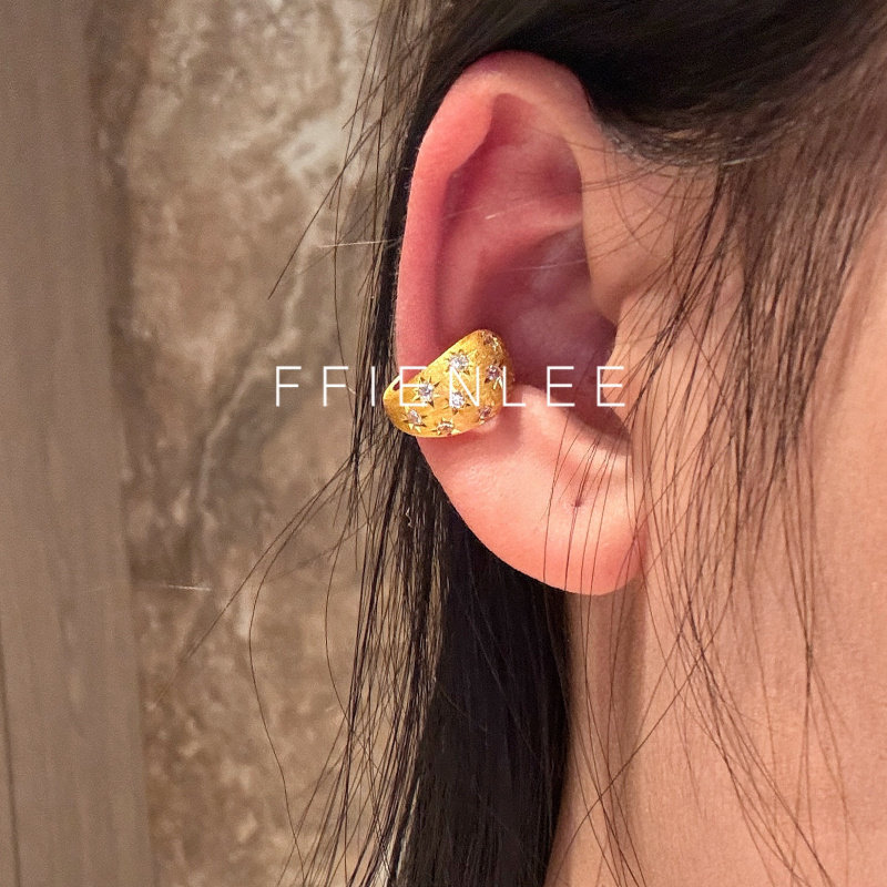 925银耳饰  星月交辉 轻奢小众耳骨夹女款气质百搭耳环,饰品/流行首饰/时尚饰品新,银饰耳饰,淘宝优惠券,粉丝福利购,淘宝优惠卷