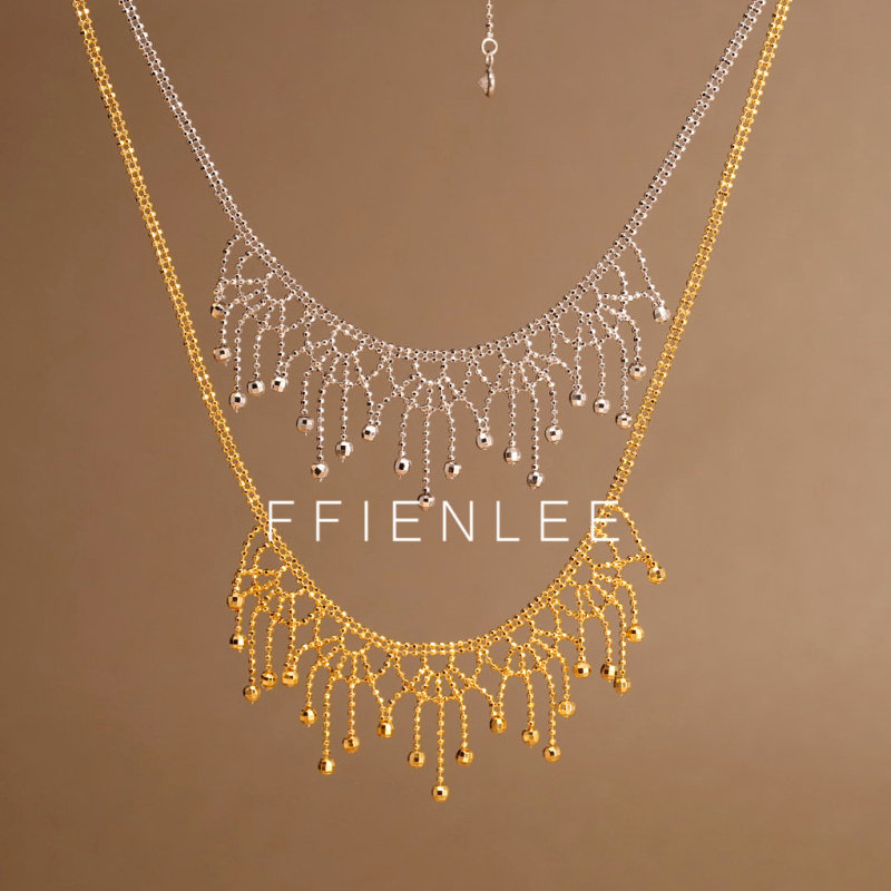 925银项链  银雾织章 轻奢小众爆闪毛衣链女款气质百搭项链,饰品/流行首饰/时尚饰品新,银饰项链,淘宝优惠券,粉丝福利购,淘宝优惠卷