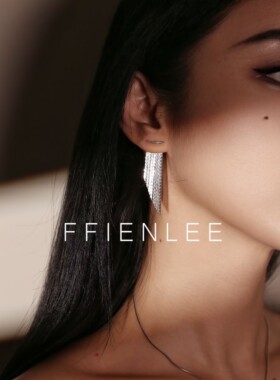 925银耳饰  热可可  明星同款流苏耳饰女小众高级感气质名媛耳线
