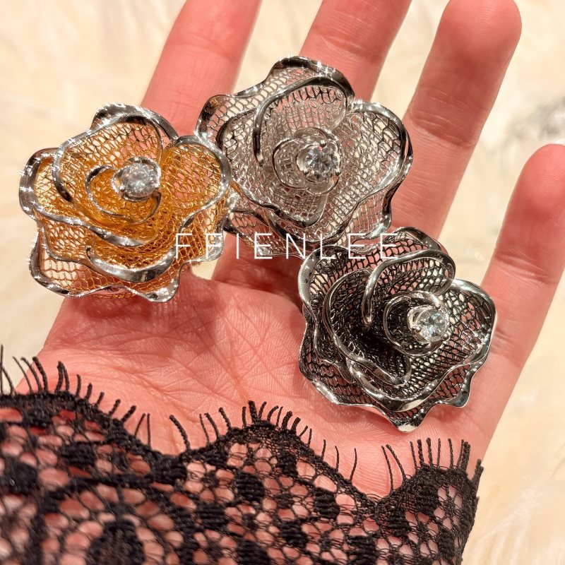 925银戒指 玫瑰星云 轻奢小众活口戒女款气质镂空戒指,饰品/流行首饰/时尚饰品新,银饰戒指,淘宝优惠券,粉丝福利购,淘宝优惠卷