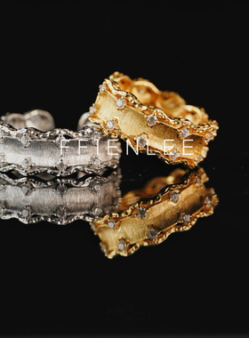 925银戒指  半糖主义 轻奢设计活口戒指女款气质百搭戒指