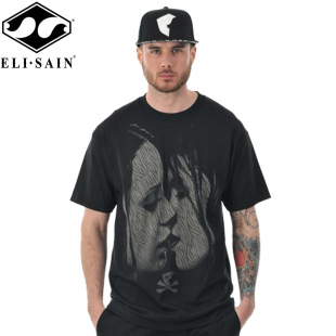 FAMOUS美国直邮欧美街头潮牌青春流行重磅纯棉短袖 圆领T恤