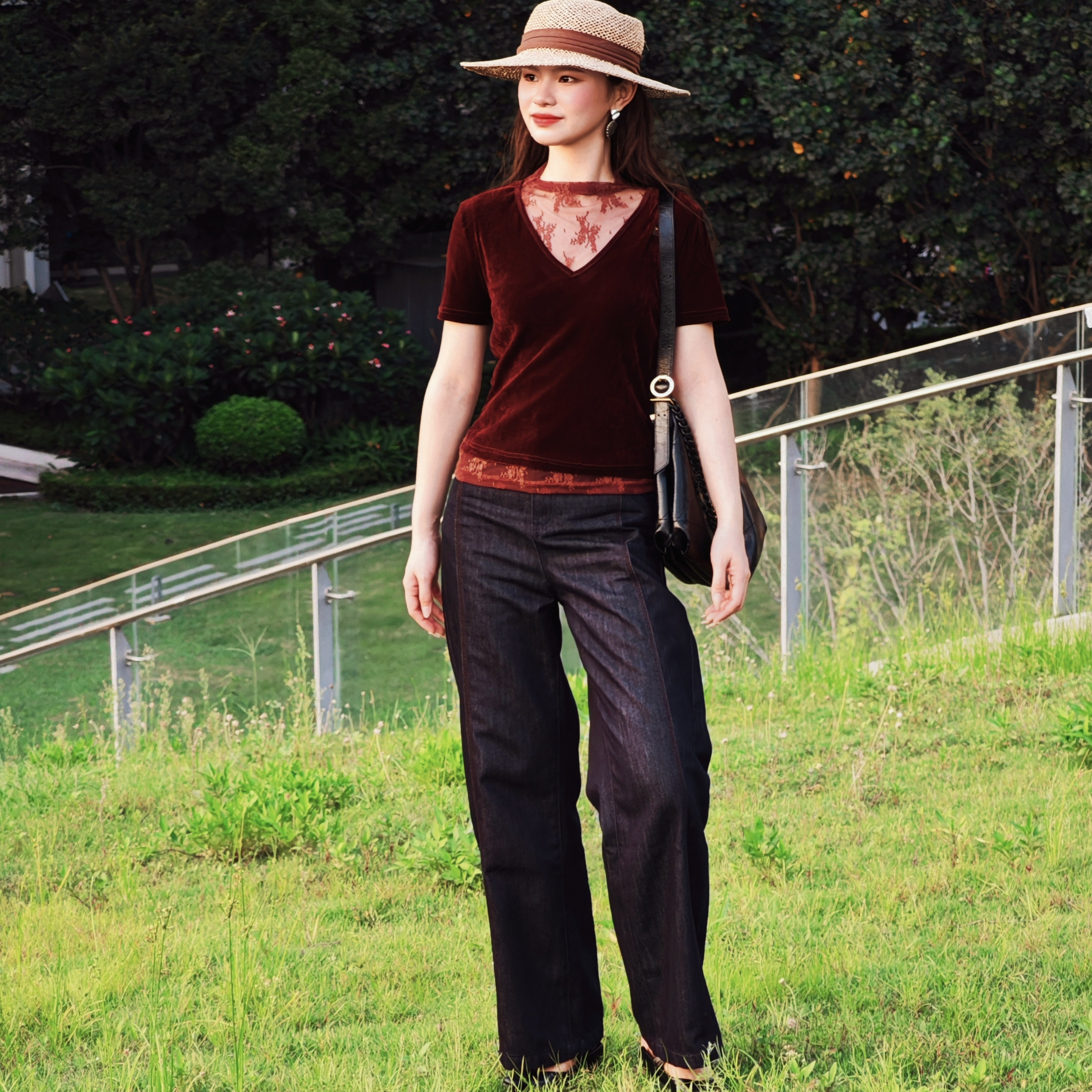 QILI绮丽时装2025秋冬 真两件上衣 AC25909