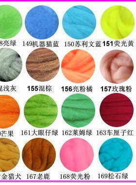 园长家羊毛毡动物园戳戳乐Spain西班牙系列△光滑减少毛躁5G D段