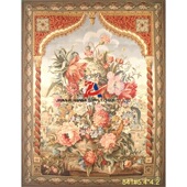 美式 挂毯纯美式 编织挂毯刺绣画墙饰刺绣挂毯法国影楼编织挂毯