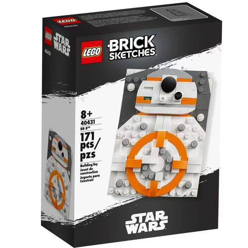 LEGO乐高40431砖画系列素描BB-8男女孩拼搭积木全新拼装时尚潮玩