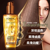 L'Oreal, кондиционер, восстанавливающее кудрявое несмываемое масло для волос подходит для вьющихся волос со стойким ароматом, 100 мл, предотвращение ломкости волос