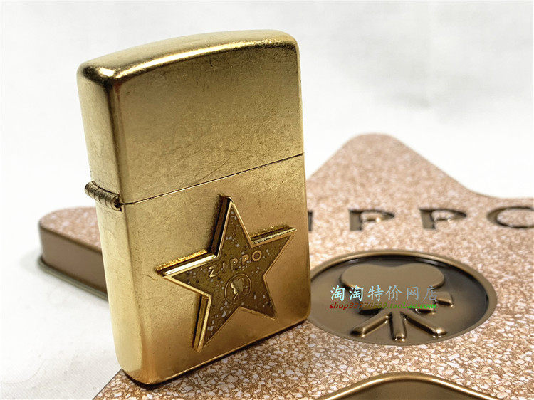 美国原装正品打火机zippo正版2001年星光大道 好莱坞大道珍藏限量