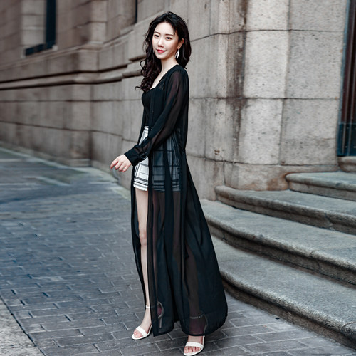 防晒薄纱开衫披肩开衫防晒