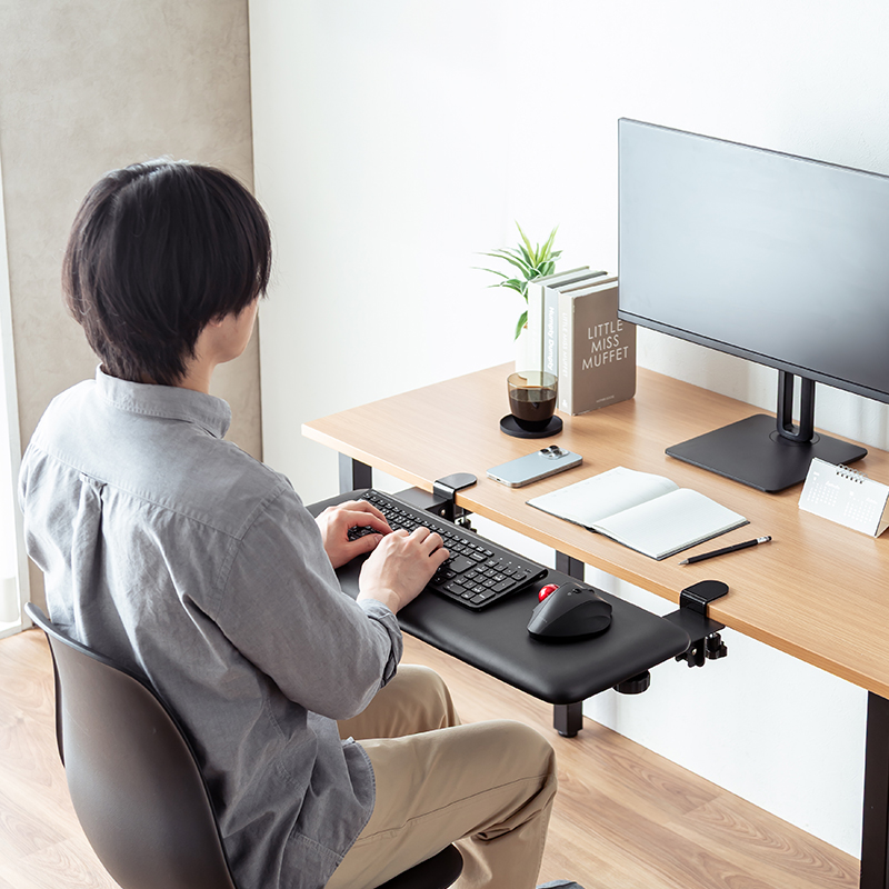 SANWA手托肘垫可折叠伸缩托架