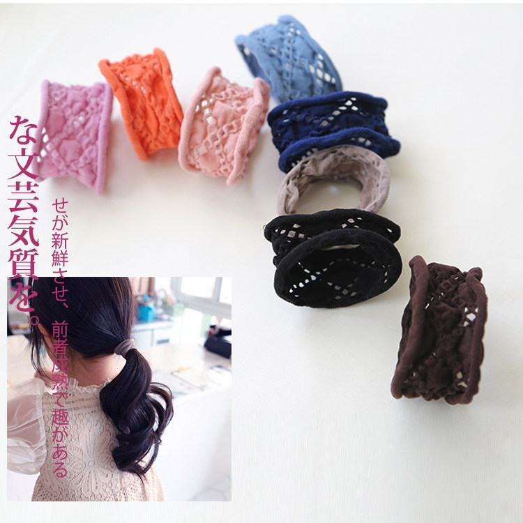 Japan and South Korea Elastic force Continue Fancy Embroidery rubber string girl Ponytail Multiple Leather sheath Tousheng Hair tiein the Children/Baby/Family fitted , Children's Accessories , Hair Accessories  category - from Buy2taobao.com to provide professional Taobao agent buy service