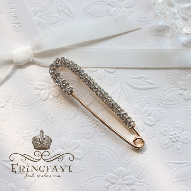 Broche en Zircon diamant - Ref 1176562 Image 3