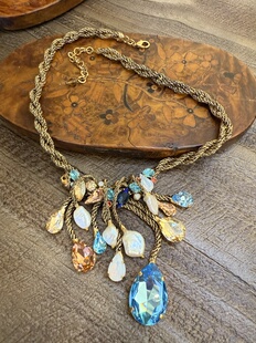 意大利CLAUDIO CANZIAN琉璃巴洛克珍珠项链