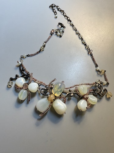 默认微瑕不退不换   蛋白流利老同项链 choker 在途一个月
