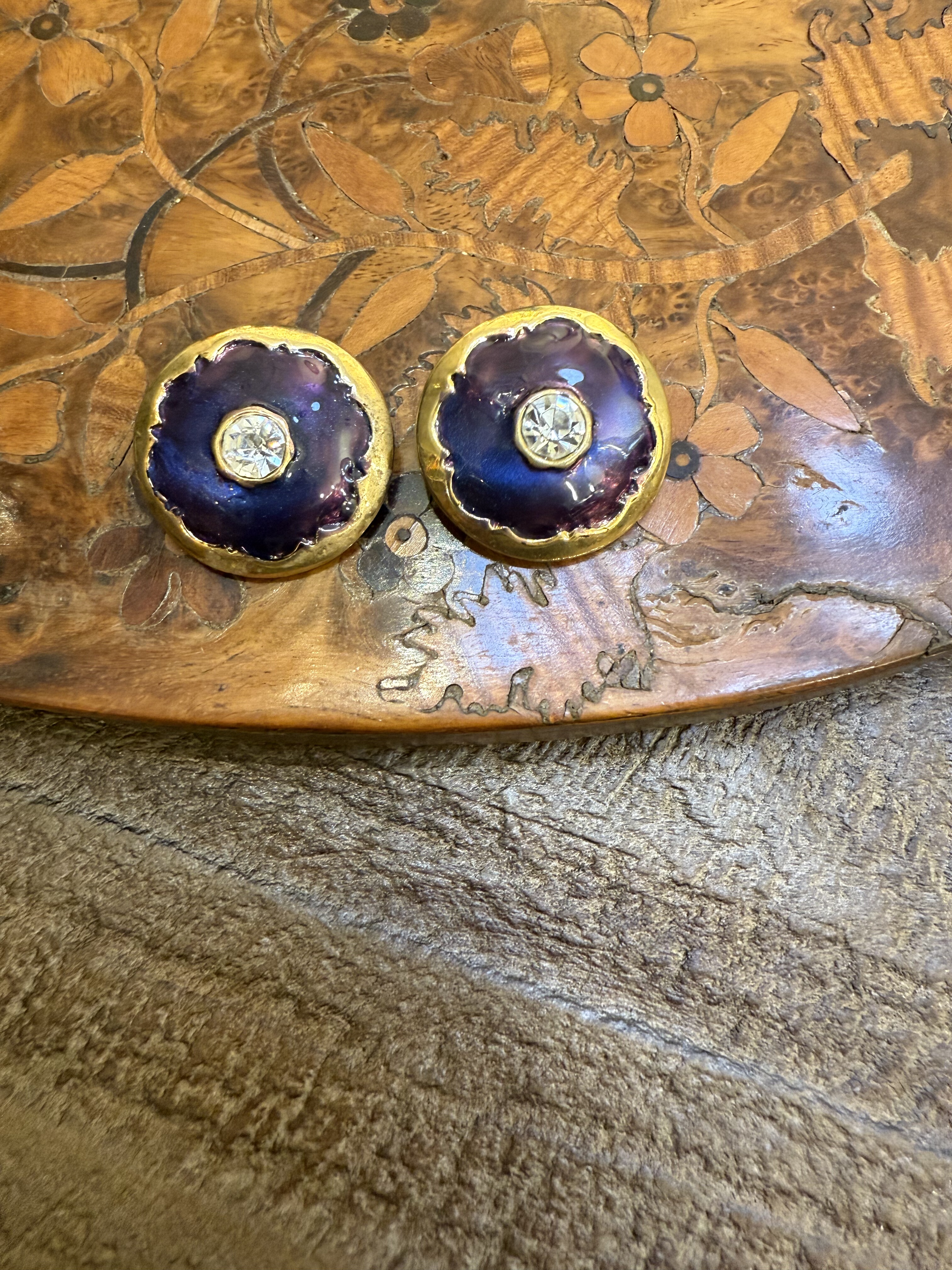 中古默认微瑕不退不换  偏光滴油耳夹 意大利