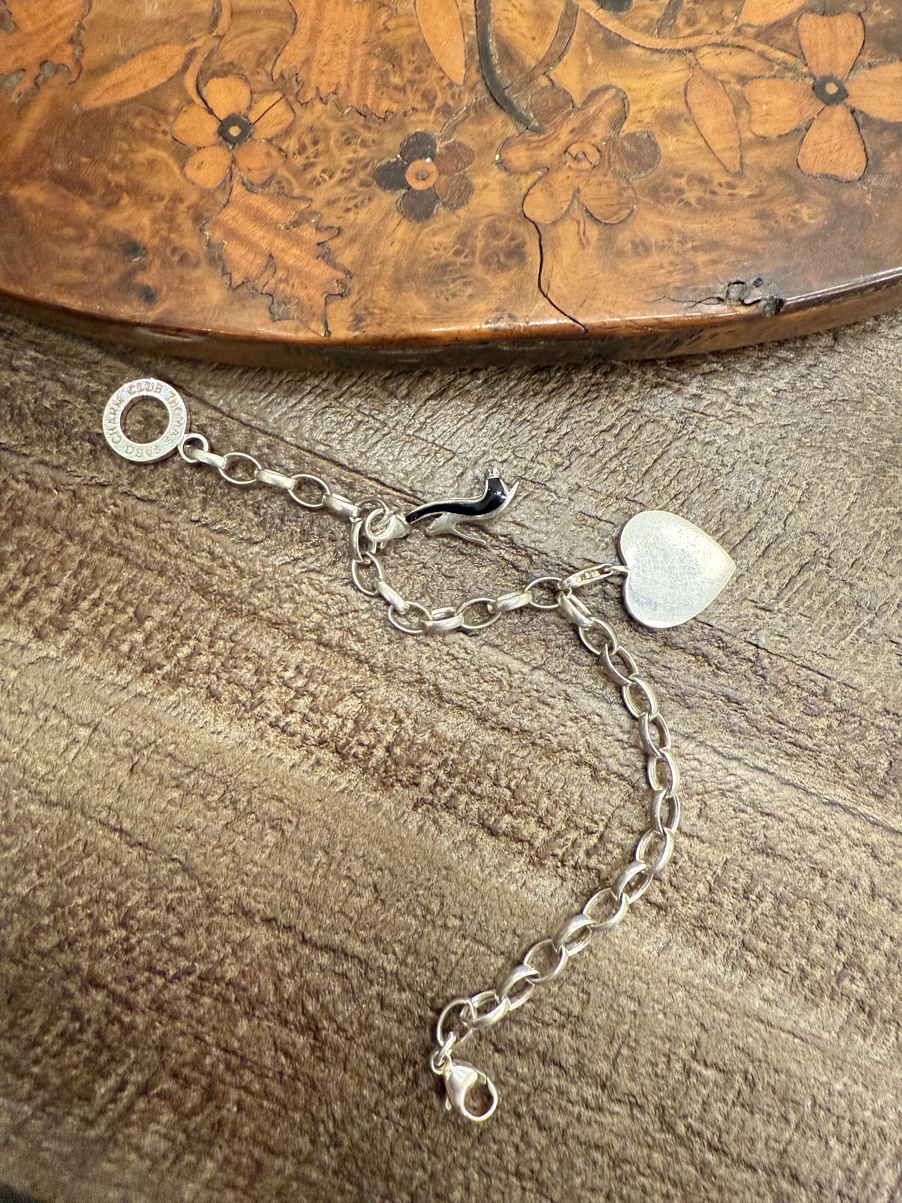 中古默认微瑕不退不换 Thomas 银手链最长 18cm 任意调节 德国