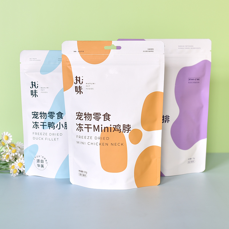 丸味鸡脖冻鸡胸兔排鹌鹑mini洁齿干猫咪小狗训练零食磨牙犬猫通用