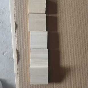 儿童木工泡桐木板轻木木料 轻木板 软木片 正方形木板片小木板块