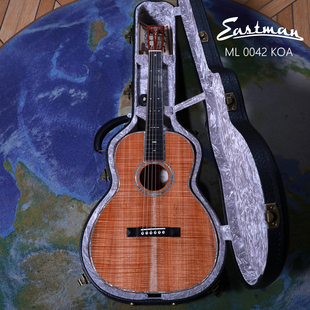 飞琴行 Eastman大师款ML0042 0045 Koa相思木Parlor全单民谣吉他