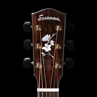 飞琴行 Eastman ML822CE ZT 梅花 大师限量版电箱民谣木吉他