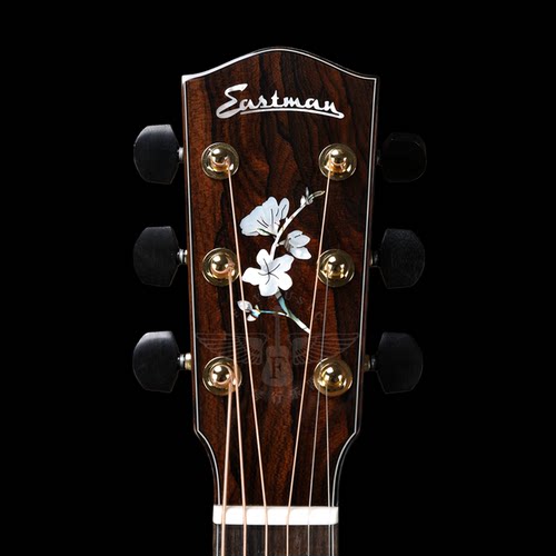 飞琴行 Eastman ML822CE ZT 梅花 大师限量版电箱民谣木吉他