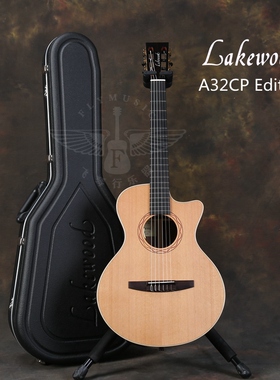 飞琴行 Lakewood A32 Edition尼龙弦 全单电箱民谣吉他
