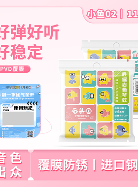 飞琴行Stonefish石头鱼02民谣木吉他弦03磷铜PVD覆膜电吉他琴弦