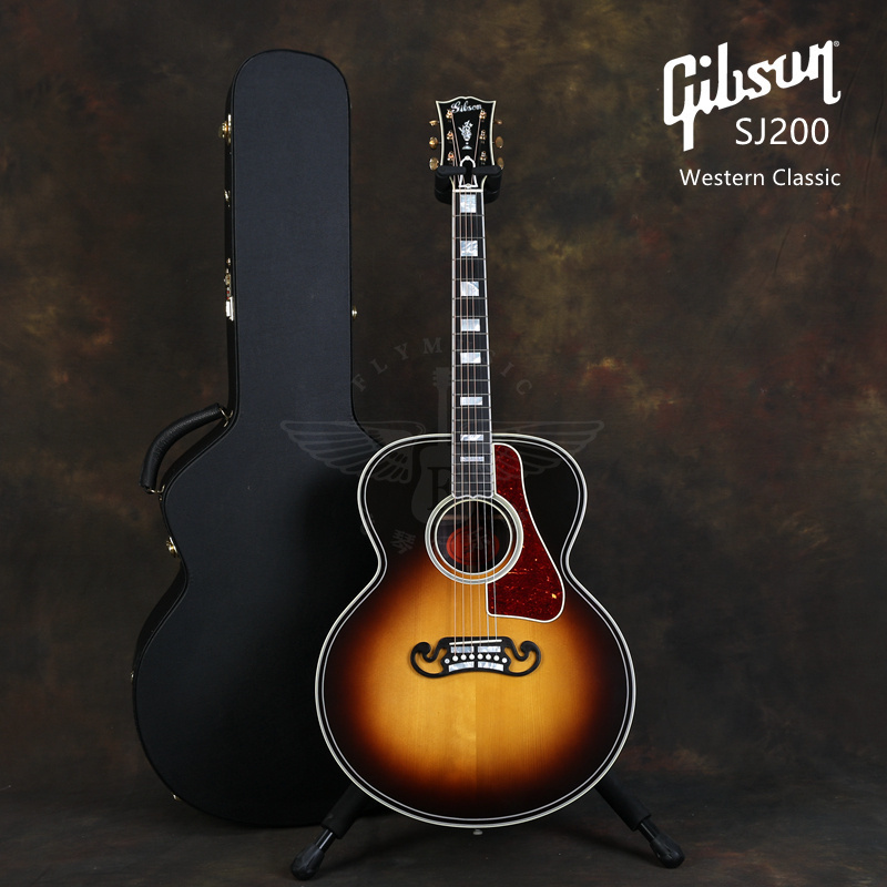 飞琴行吉普森SJ200战前经典吉他