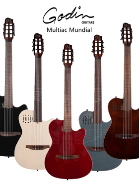 飞琴行Godin Multiac Mundial曼迪尔 ACS  A6 Encore静音电箱吉他