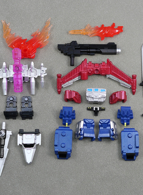 TIM改造布鲁 可星辰版擎天 柱超神仁莱超级威震补士隐藏特效配件