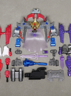 TIM改造布鲁 可第五弹星耀天火银河之力红蜘蛛套装载具升级配件包