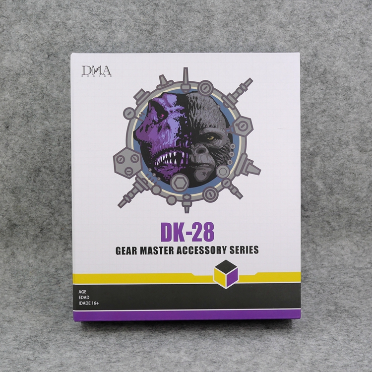 DNA DK-28围城王国系列BW霸王龙黑猩猩队长黄豹勇士升级配件包