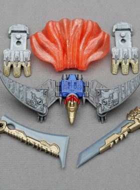 TFS星辰版第三弹星辉隐藏钢锁索修罗龙炎王装甲飞镖配件包