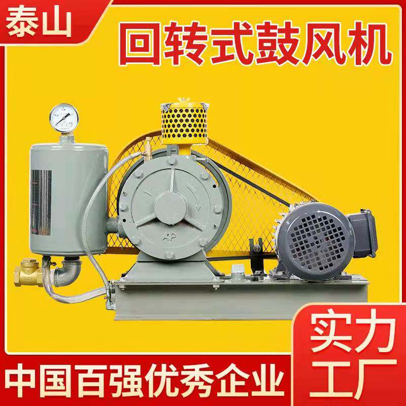 厂家回转式鼓风机 工业污水处理220v/380v水产曝气低噪音鼓风机械