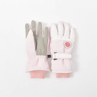 滑雪手套情侣冬季 保暖防水防风加绒加厚男女户外骑车骑行可触屏