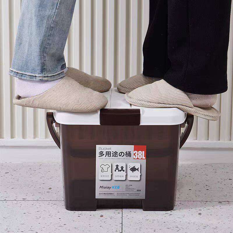 环保pp水桶单层双层手提可坐