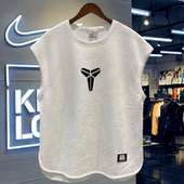 坎肩大码 科比潮牌运动背心纯棉重磅篮球服无袖 宽松T恤 新款 夏季