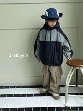 乔贝乐2025秋季新款男童女童韩版百搭休闲外套中大童冲锋衣80359