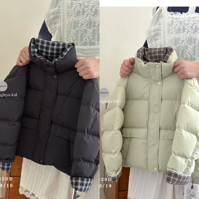 童乐鱼2025秋冬新款女童韩版百搭休闲外套中大童羽绒服外套0920