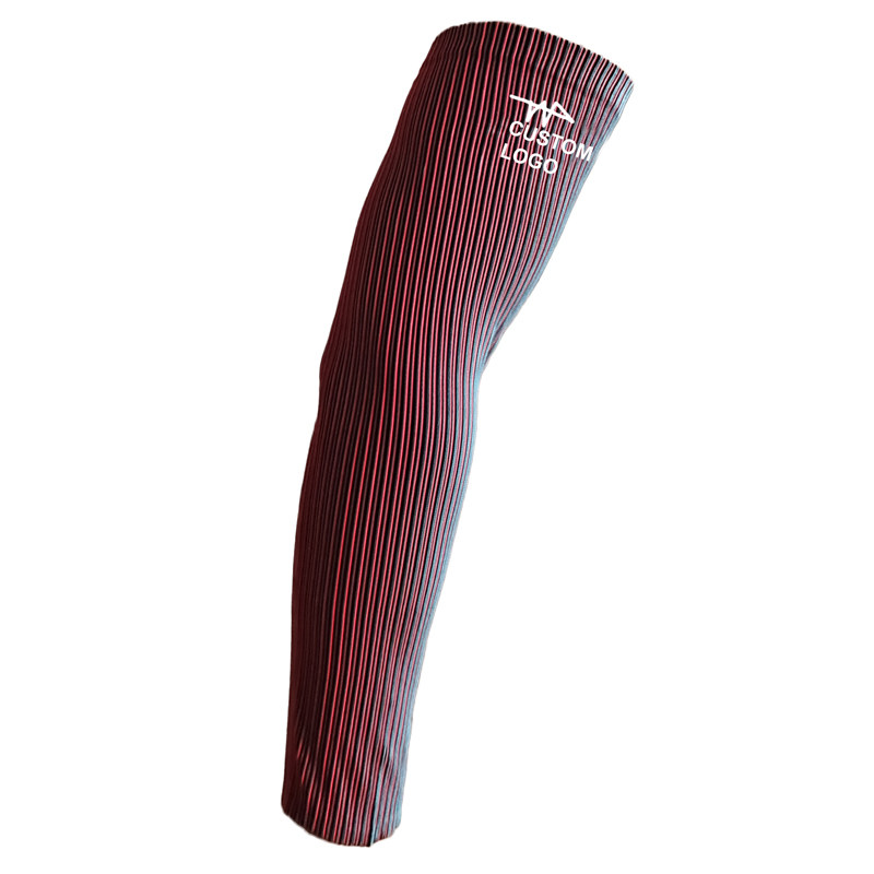 LONG-DISTANCE RUNNING SUNSCREEN STRING COLOR RIBBED SLEEVES SEAMLESS NON-SENSING SPORTS SLEEVES TIGHT-FITTING BREATHABLE LONG-DISTANCE RUNNING WARM-UP ARMGUARDS