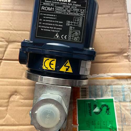 可维修rotork ROM1电动执行器，带ARGUS 315阀体，议价