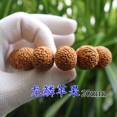 A6龙鳞苹果矮桩桃核手串荔枝纹东北野生文玩19mm20mm