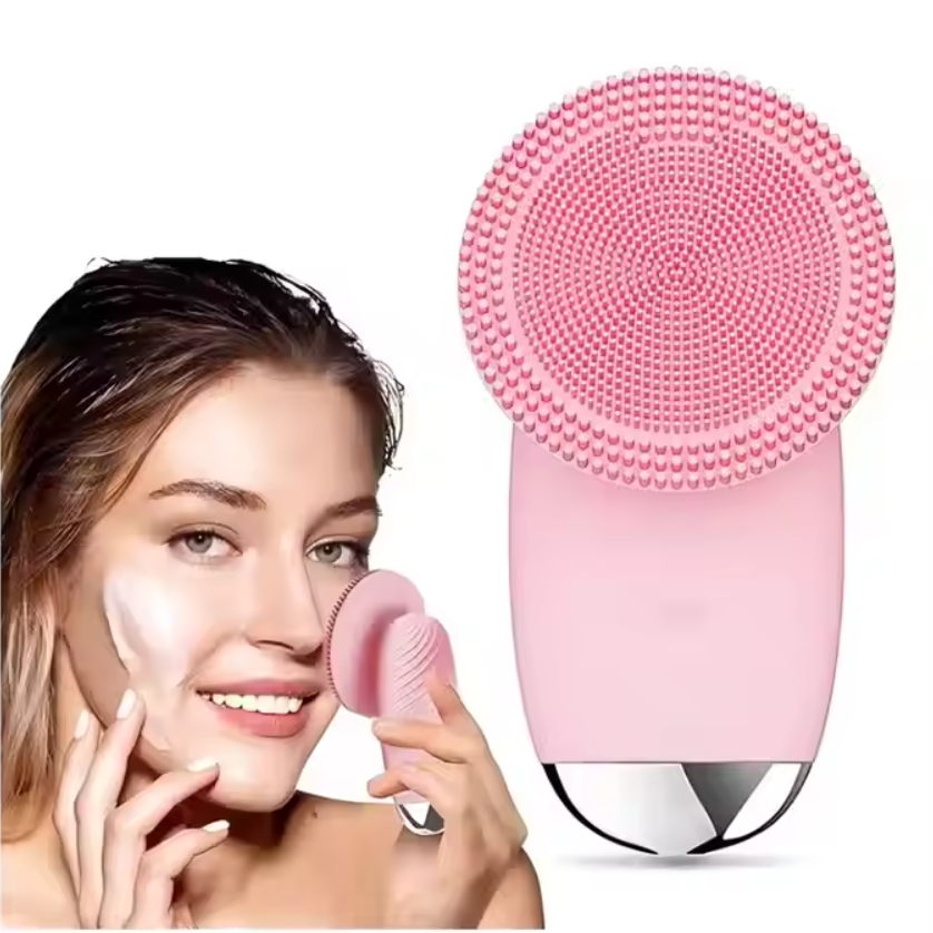 超声波硅胶电动软毛洗澡刷深层清洁毛孔洗脸神器洁面仪生日实用