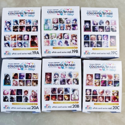 日谷现货PJSK世界计划19和20ABC盒EP卡收藏卡ePick小卡晓山瑞希