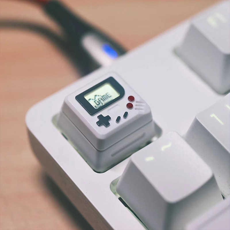 HAHU PERIPHERALS K-04 RETRO PERSONALITY KEYCAPS MAC MACINTOSH DETACHABLE CREATIVE ESC KEYS ADAPT TO MECHANICAL KEYBOARD
