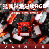 RGB快速触发游戏机械轴 Extreme Geonworks猛禽轴RGB激进版 Raptor