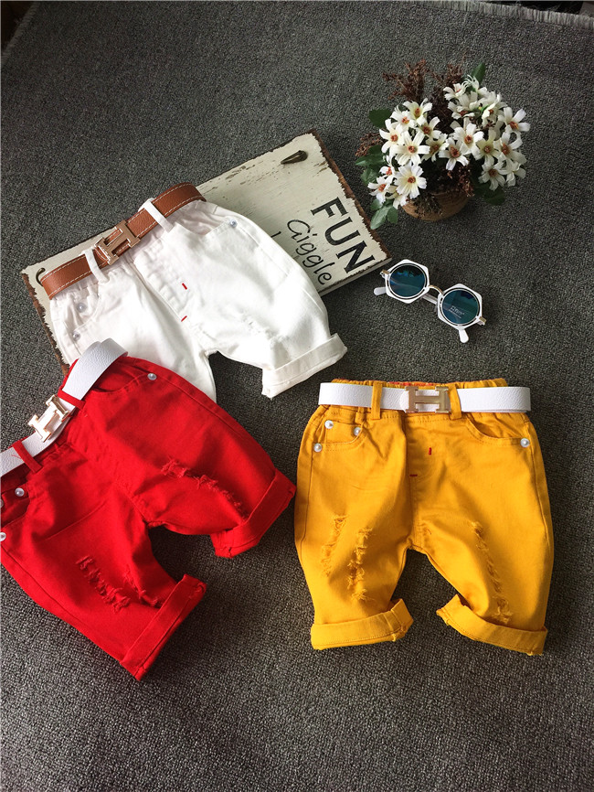 Pantalon garcon en Toile de coton - Ref 2054435 Image 1