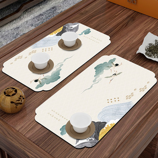 富贵延绵 云起鹤归茶席