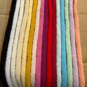 8mm中空毛毛编织带发箍套管 手工自制发饰头饰腰带针织带空心织带